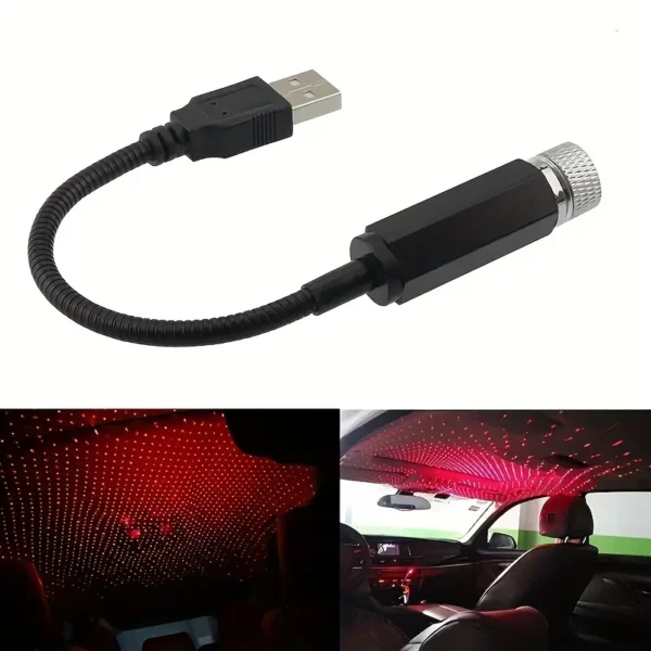 ⁦قم بإضفاء البهجة على ديكور منزلك وإكسسوارات السيارة باستخدام ضوء USB للسيارة والمنزل⁩ - الصورة ⁦2⁩