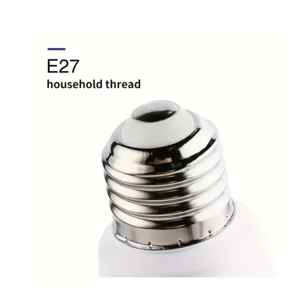 ⁦مصباح LED ذكي لاسلكي بقوة 9 وات - RGBW قابل للتعتيم ، مزامنة الموسيقى ، التحكم في التطبيق ، موفر للطاقة ، سهل التركيب للمنزل⁩ - الصورة ⁦6⁩