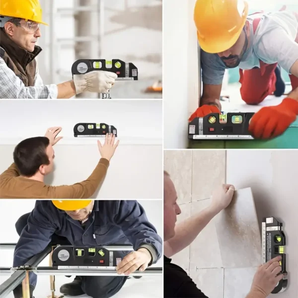 ⁦قياس المشروعات بدقة باستخدام مستوى الليزر المتعدد الأغراض هذا!⁩ - الصورة ⁦2⁩
