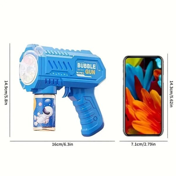 ⁦مسدس فقاعات LED - مثالي للحفلات الخارجية، الأعراس - آلة فقاعات الماء الكهربائية -السائل والبطاريات غير مرفقه-⁩ - الصورة ⁦4⁩