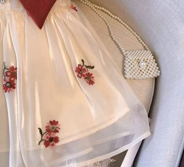 ⁦فستان للبنات من عمر 2 إلى 7 سنوات-ملابس عيد انيقة⁩ - الصورة ⁦2⁩